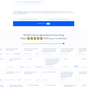 Privacy Policy Generator: Privacy Policy Generator